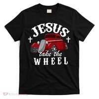 Jesus Take The Wheel Classic Vintage Car T-Shirt thumb 0