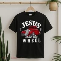 Jesus Take The Wheel Classic Vintage Car T-Shirt thumb 2