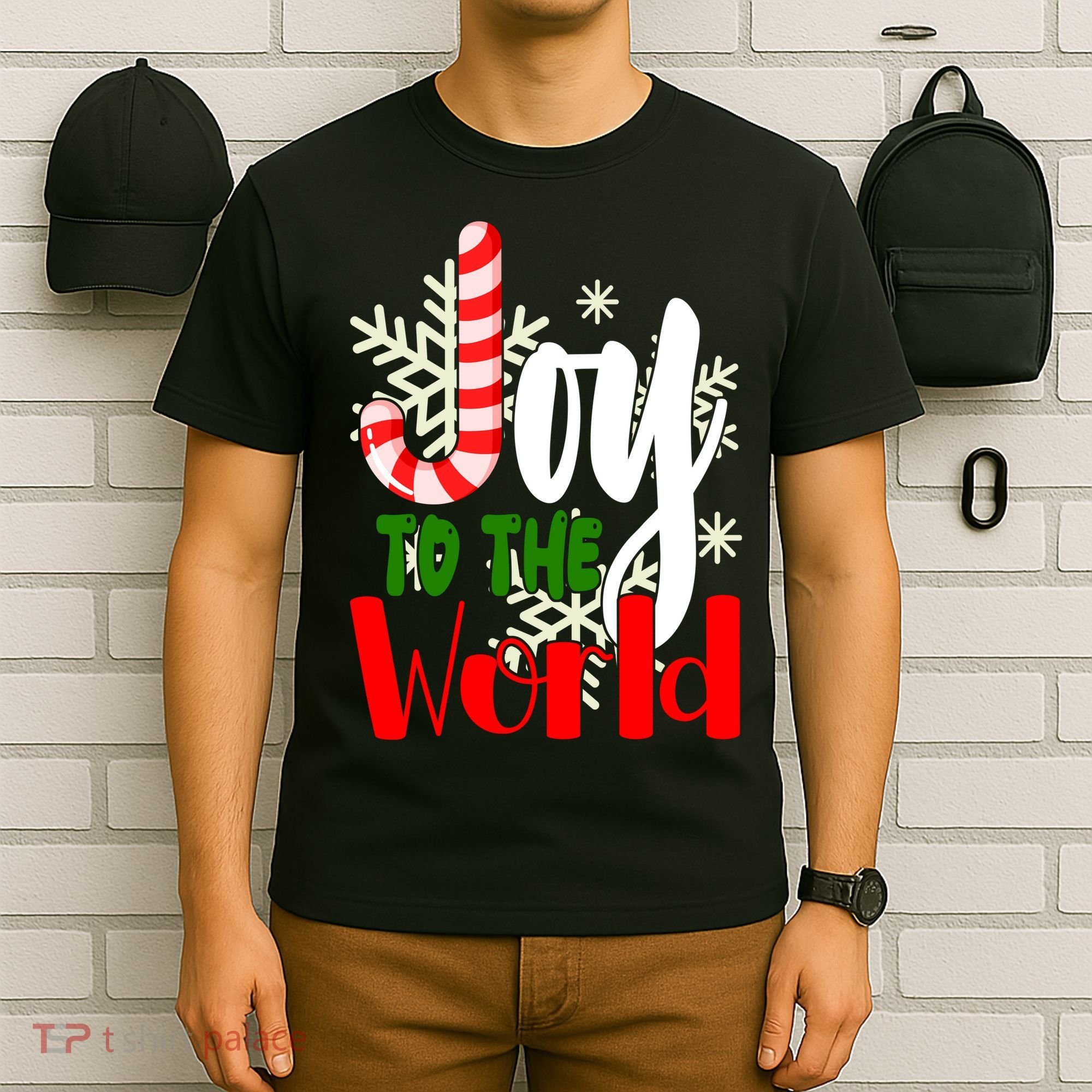 Joy To The World Christmas Festive T-Shirt