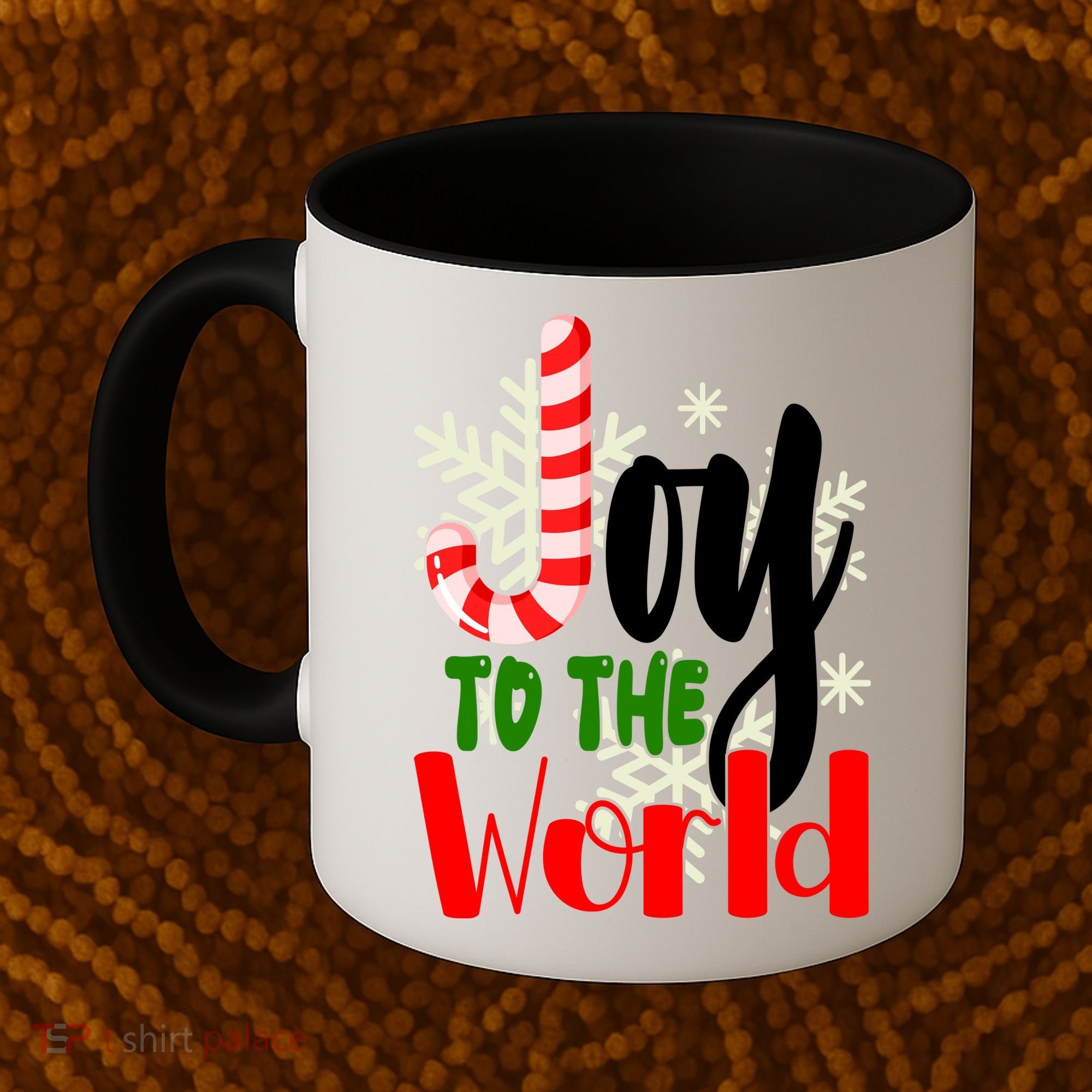 Joy To The World Christmas Festive Coffee Mug