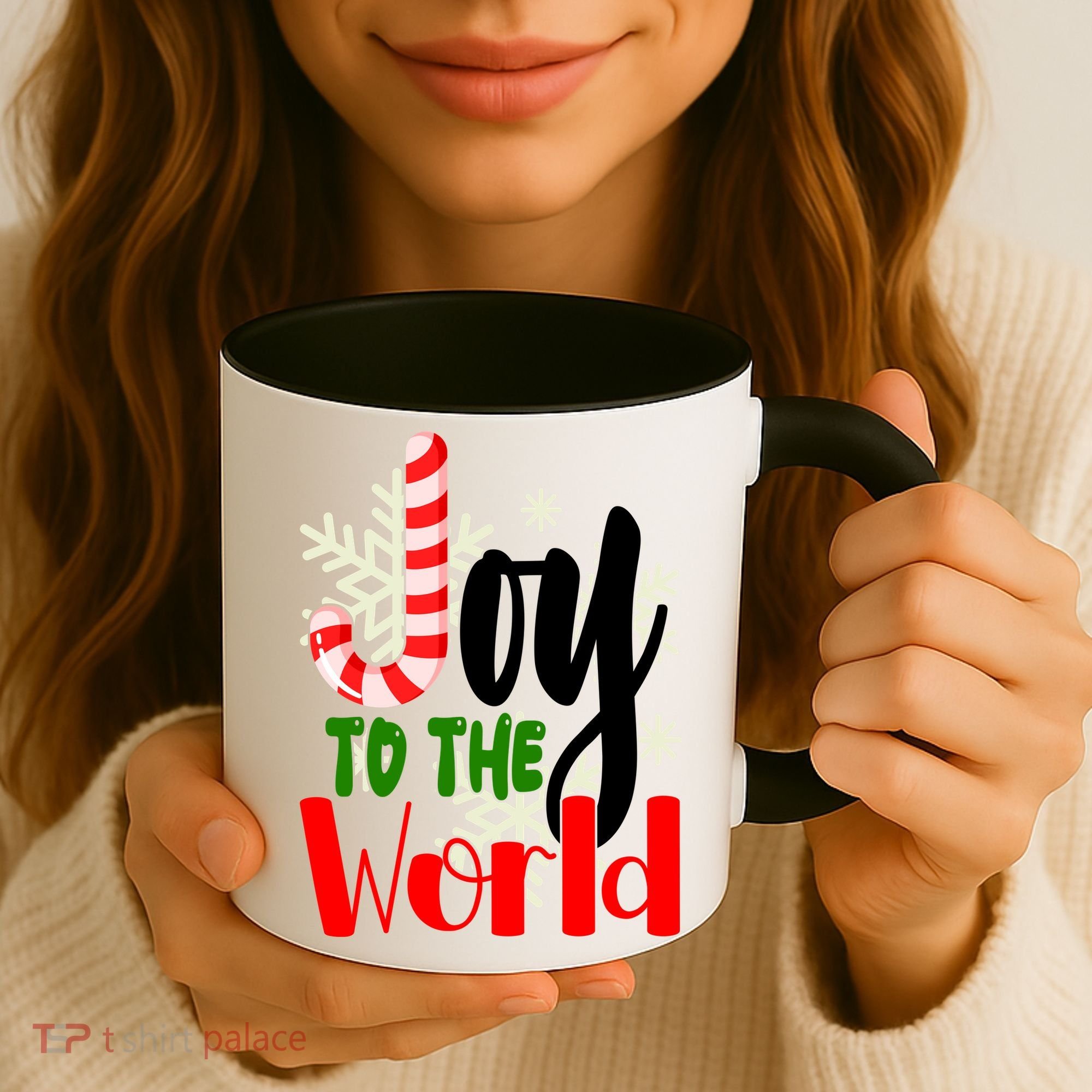 Joy To The World Christmas Festive Coffee Mug