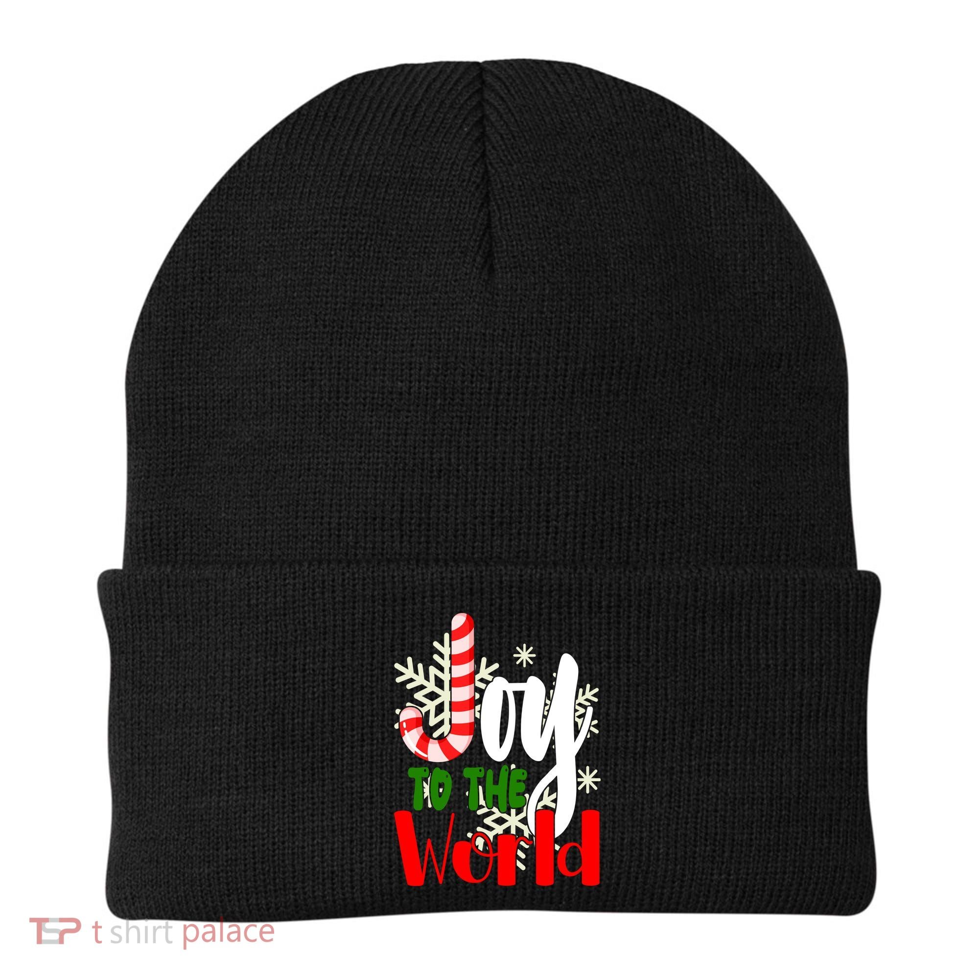 Joy To The World Christmas Festive Beanie