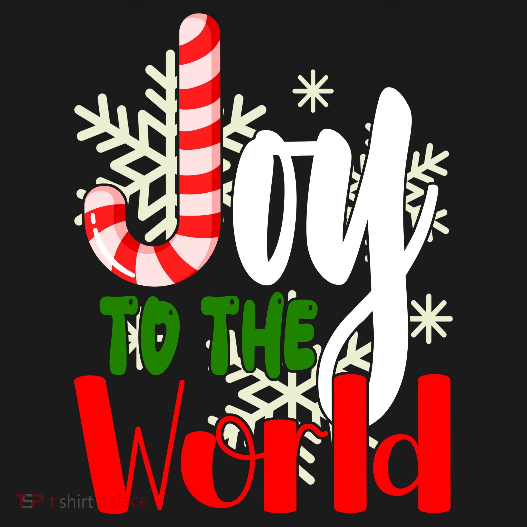 Joy To The World Christmas Festive Women's Hoodie