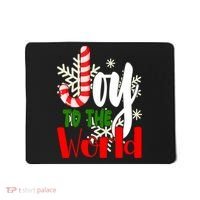 Joy To The World Christmas Festive Mousepad thumb 0
