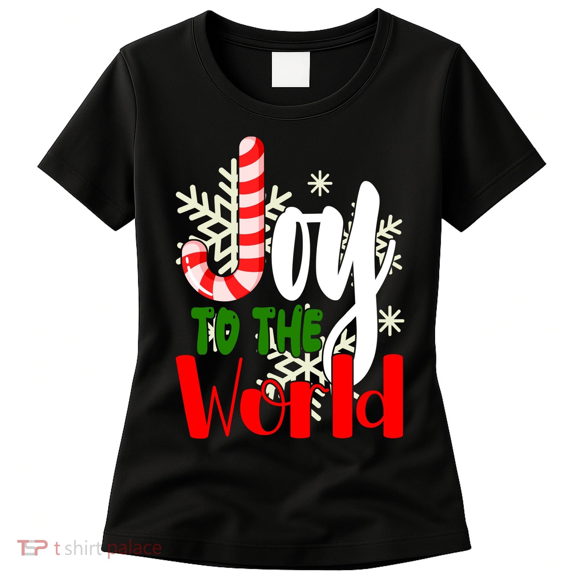 Joy To The World Christmas Festive Women's T-Shirt