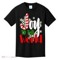 Joy To The World Christmas Festive Kids T-Shirt thumb 0