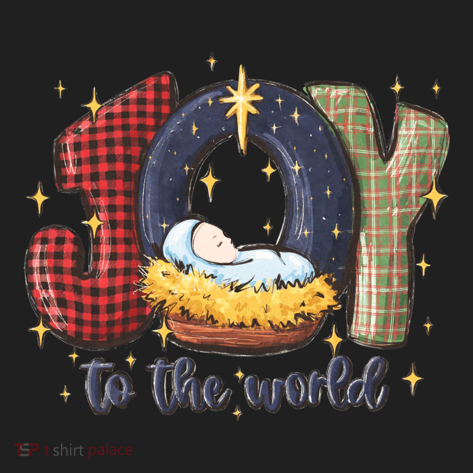 Joy To The World Nativity Christmas Jesus Ger Gift Women's Sweatshirt