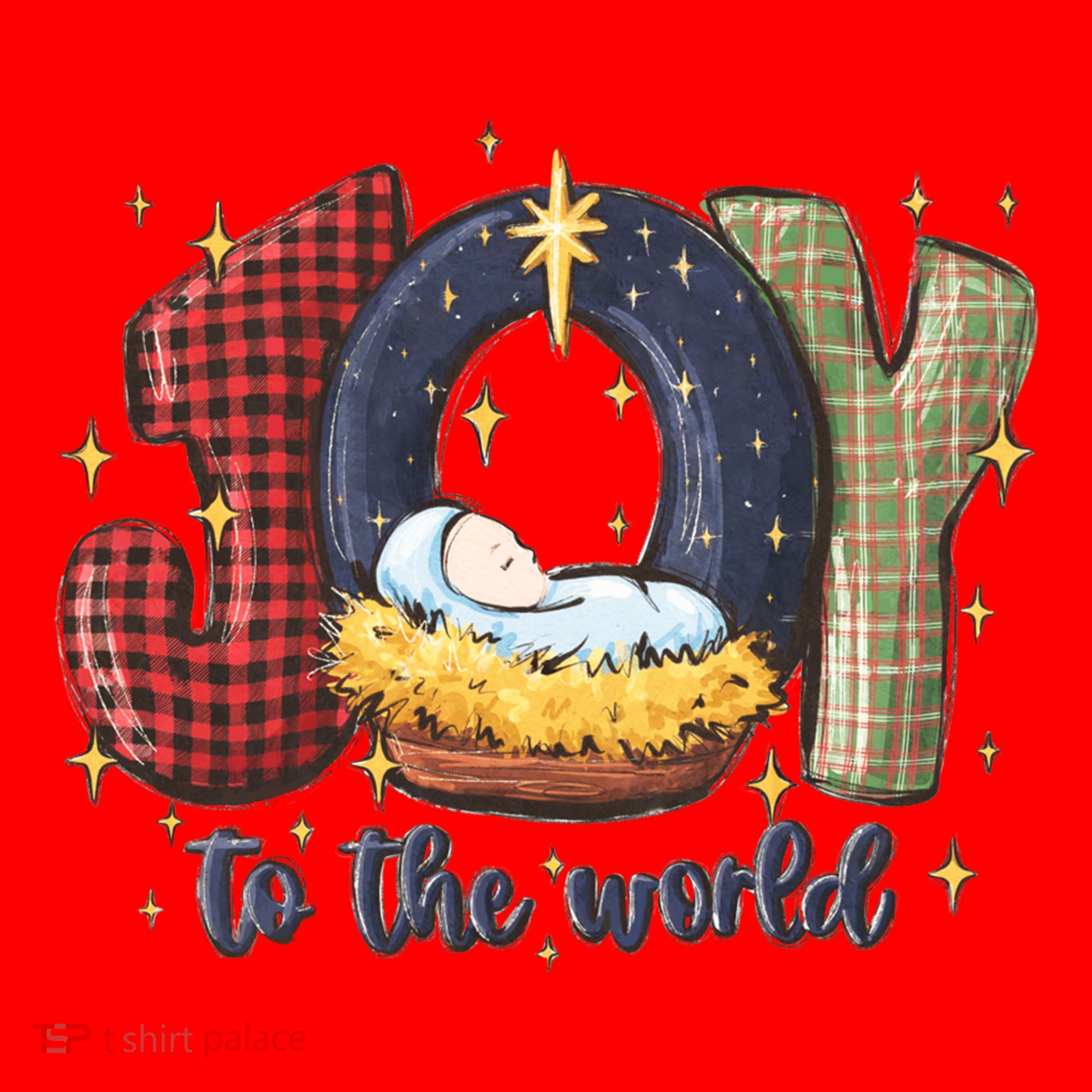 Joy To The World Nativity Christmas Jesus Ger Gift Santa Hat