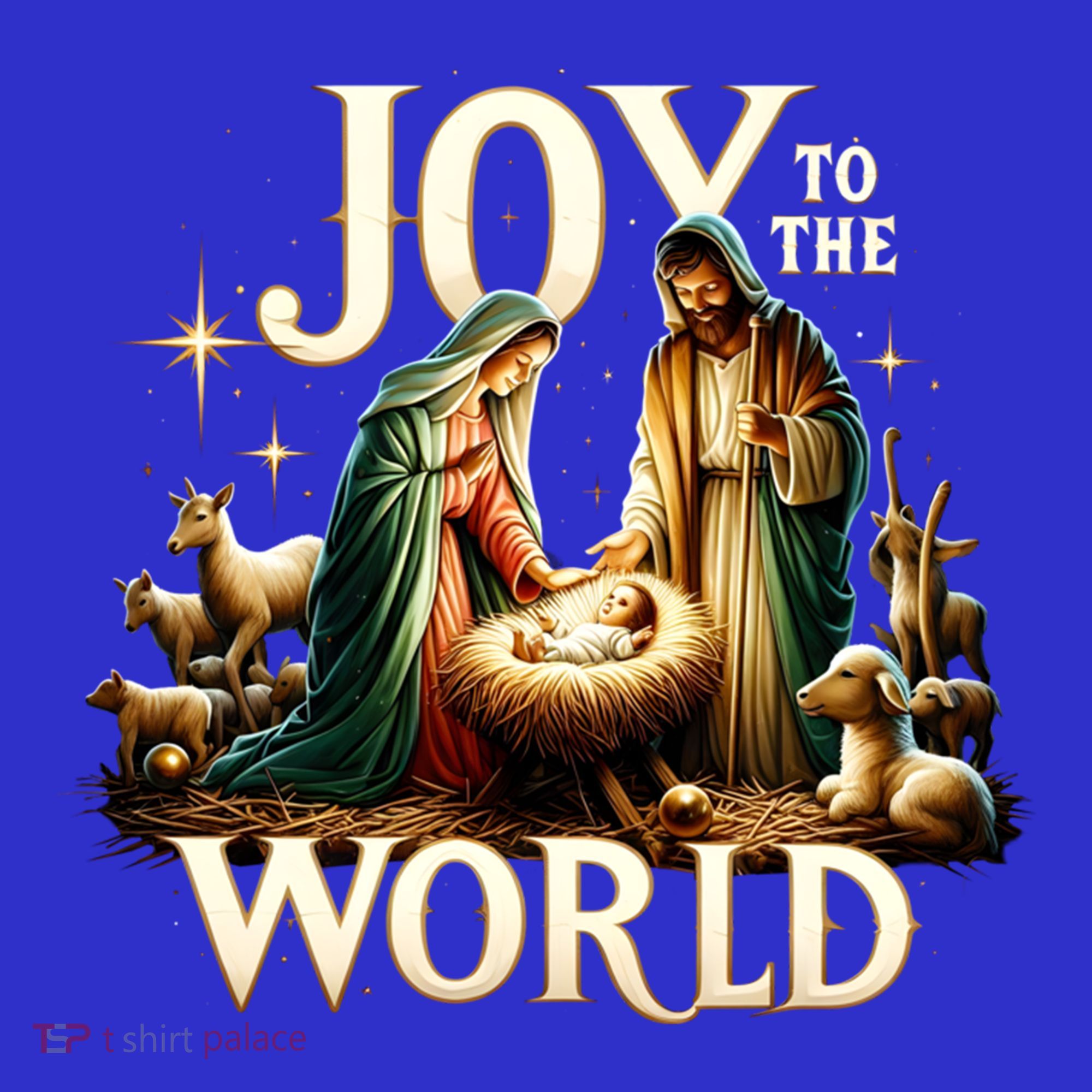 Joy To The World True Story Christmas Xmas Jesus Nativity Gift Women's Tank Top
