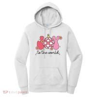 Joy To The World Cute Disco Holiday Women's Hoodie thumb 0
