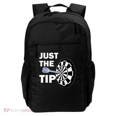 Just The Tip Please Darts Dart Player Team League Gift Backpack