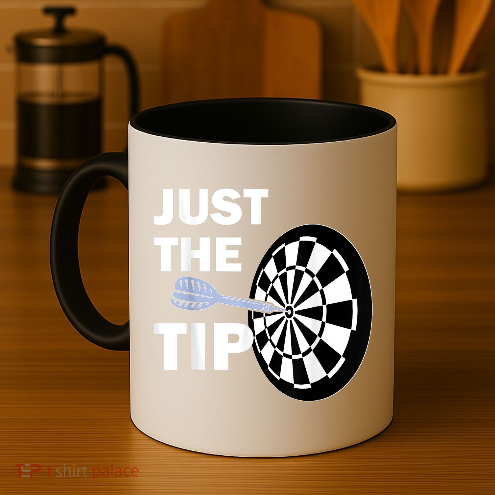 Just The Tip Please Darts Dart Player Team League Gift Coffee Mug