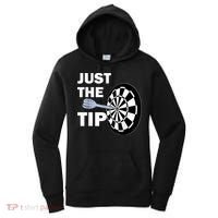 Just The Tip Please Darts Dart Player Team League Gift Women's Hoodie thumb 0