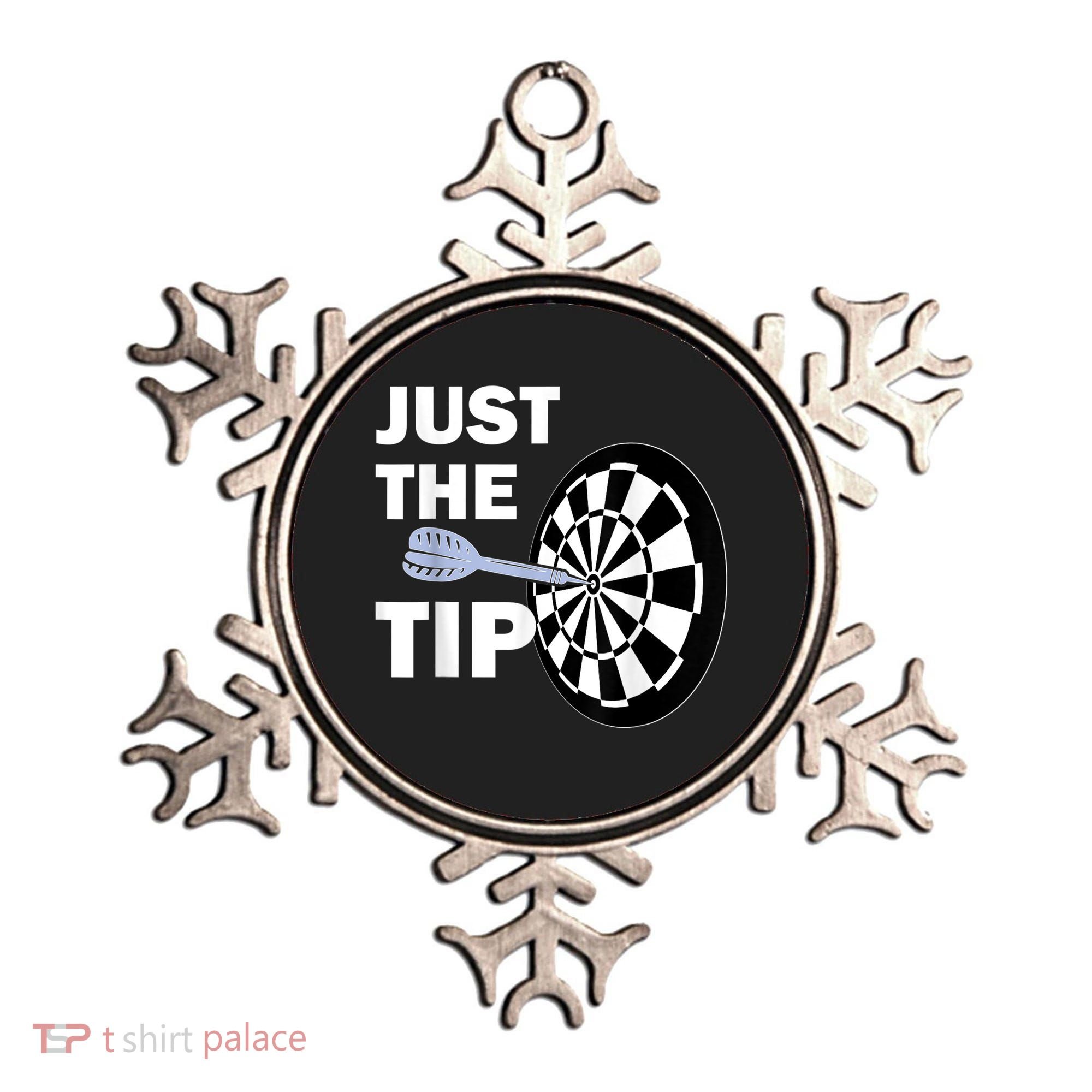 Just The Tip Please Darts Dart Player Team League Gift Ornament