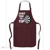 Just The Tip Please Darts Dart Player Team League Gift Apron thumb 0