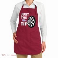 Just The Tip Please Darts Dart Player Team League Gift Apron thumb 2