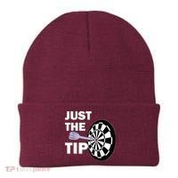 Just The Tip Please Darts Dart Player Team League Gift Beanie thumb 0