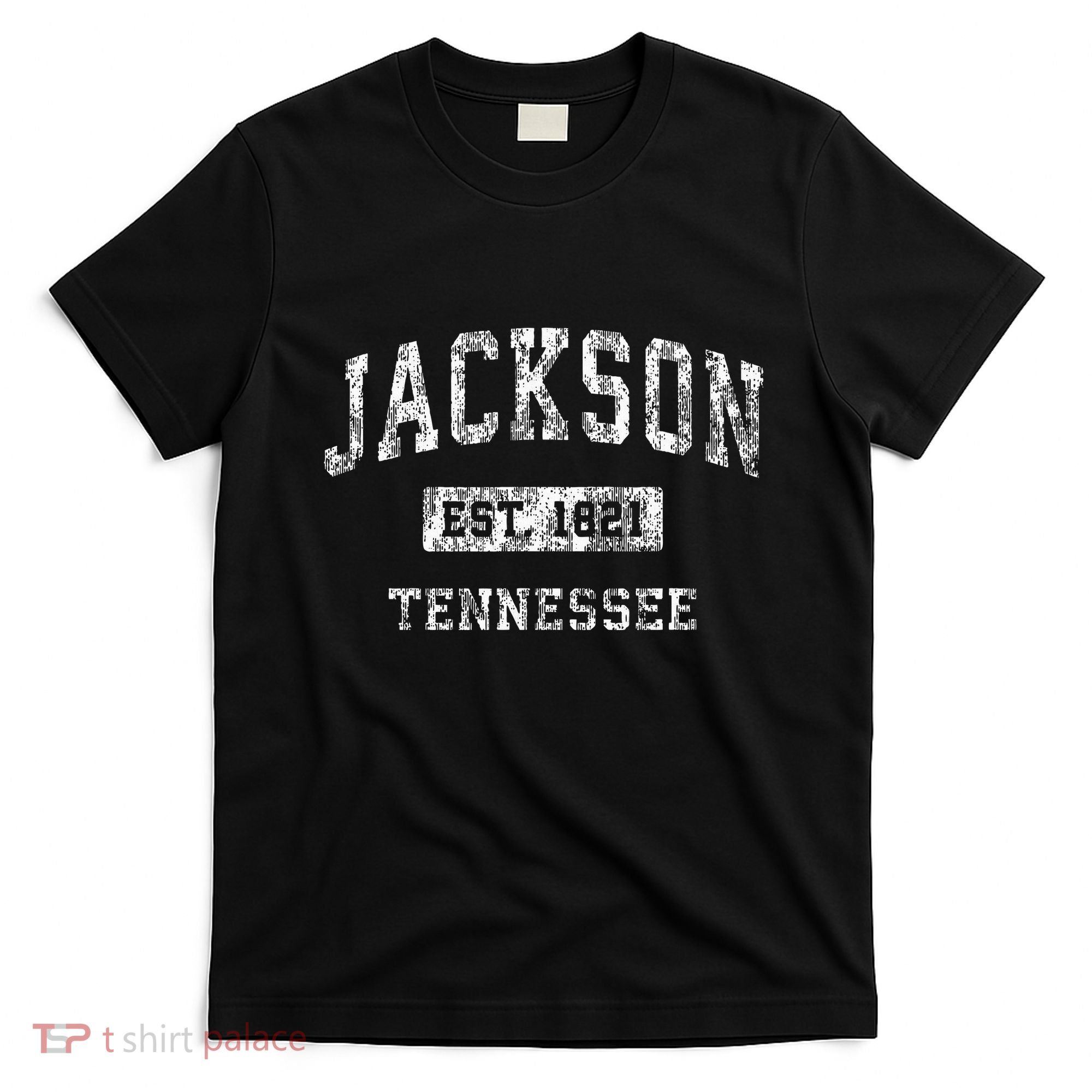 Jackson Tennessee Tn Vintage Established Sports T-Shirt