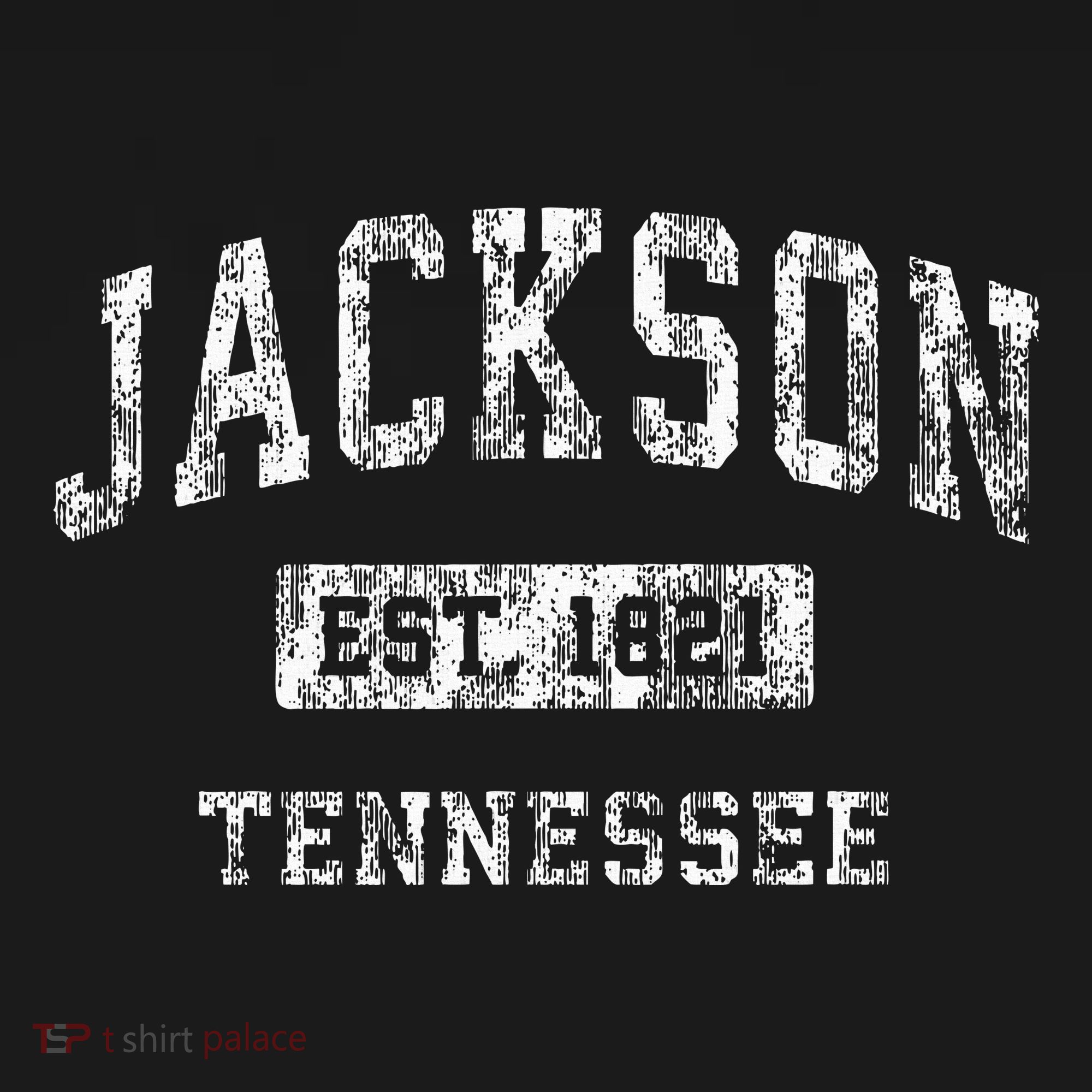 Jackson Tennessee Tn Vintage Established Sports T-Shirt
