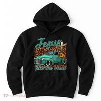 Jesus Take The Wheel Inspirational Quotes For Christian Hoodie thumb 0