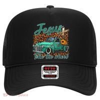 Jesus Take The Wheel Inspirational Quotes For Christian Hat thumb 0
