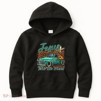 Jesus Take The Wheel Inspirational Quotes For Christian Kids Hoodie thumb 0