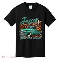 Jesus Take The Wheel Inspirational Quotes For Christian Kids T-Shirt thumb 0