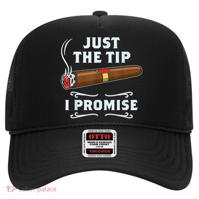 Just The Tip Cigar Smoker Funny Cigar Smoking Hat