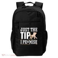 Just The Tip I Promise Billiard Pool Funny Billiard Gift Backpack thumb 0