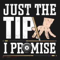 Just The Tip I Promise Billiard Pool Funny Billiard Gift Women's Hoodie thumb 2