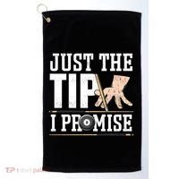 Just The Tip I Promise Billiard Pool Funny Billiard Gift Golf Towel thumb 0