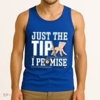 Just The Tip I Promise Billiard Pool Funny Billiard Gift Tank Top thumb 3