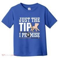 Just The Tip I Promise Billiard Pool Funny Billiard Gift Toddler T-Shirt thumb 0