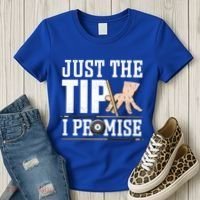 Just The Tip I Promise Billiard Pool Funny Billiard Gift Women's T-Shirt thumb 3