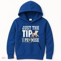 Just The Tip I Promise Billiard Pool Funny Billiard Gift Kids Hoodie thumb 0