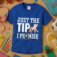 Just The Tip I Promise Billiard Pool Funny Billiard Gift Kids T-Shirt thumb 3