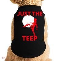 Just The Teep Muay Thai Kick Pun Mma Jiujitsu Boxing Cool Gift Doggie Tank thumb 0