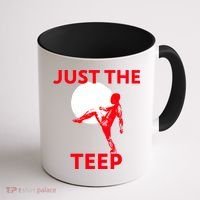 Just The Teep Muay Thai Kick Pun Mma Jiujitsu Boxing Cool Gift Coffee Mug thumb 1