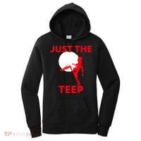 Just The Teep Muay Thai Kick Pun Mma Jiujitsu Boxing Cool Gift Women's Hoodie thumb 0