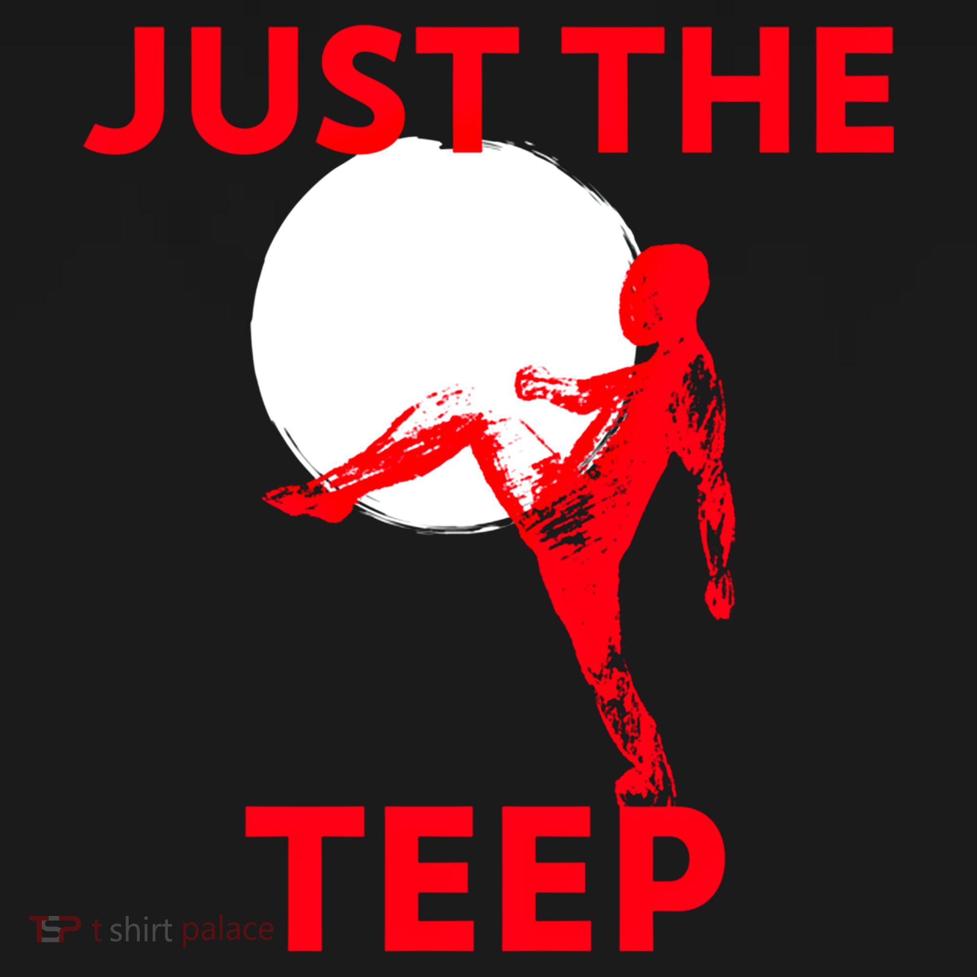 Just The Teep Muay Thai Kick Pun Mma Jiujitsu Boxing Cool Gift Women's Hoodie