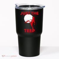 Just The Teep Muay Thai Kick Pun Mma Jiujitsu Boxing Cool Gift Tumbler thumb 0