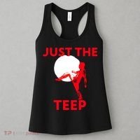 Just The Teep Muay Thai Kick Pun Mma Jiujitsu Boxing Cool Gift Women's Tank Top thumb 3