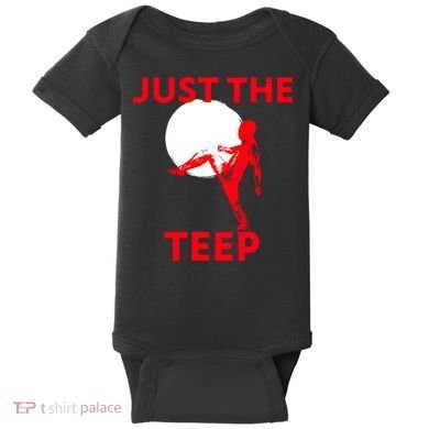 Just The Teep Muay Thai Kick Pun Mma Jiujitsu Boxing Cool Gift Baby Bodysuit