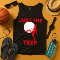 Just The Teep Muay Thai Kick Pun Mma Jiujitsu Boxing Cool Gift Tank Top thumb 4