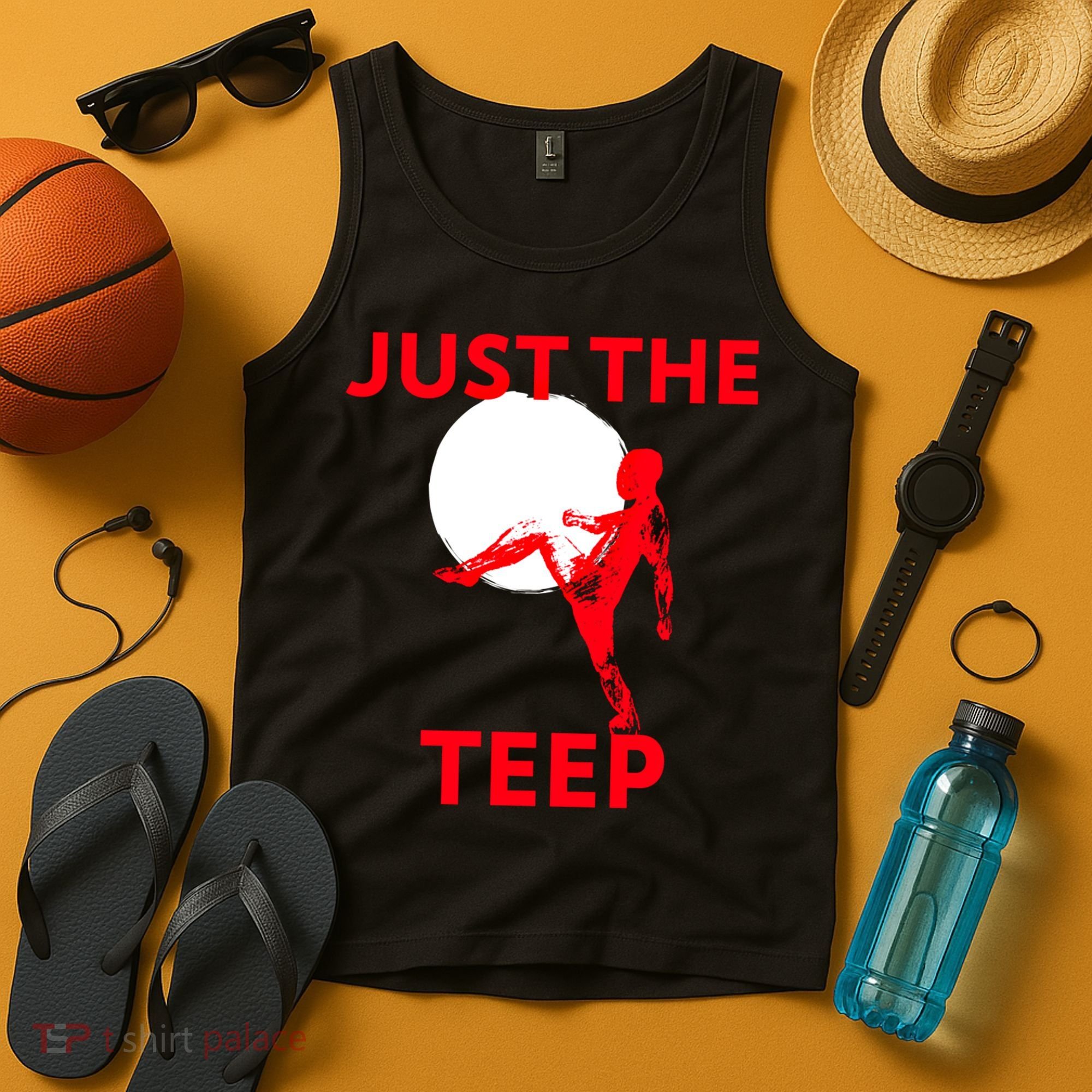 Just The Teep Muay Thai Kick Pun Mma Jiujitsu Boxing Cool Gift Tank Top