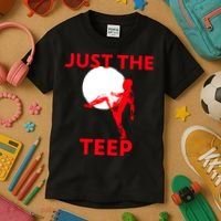 Just The Teep Muay Thai Kick Pun Mma Jiujitsu Boxing Cool Gift Kids T-Shirt thumb 3