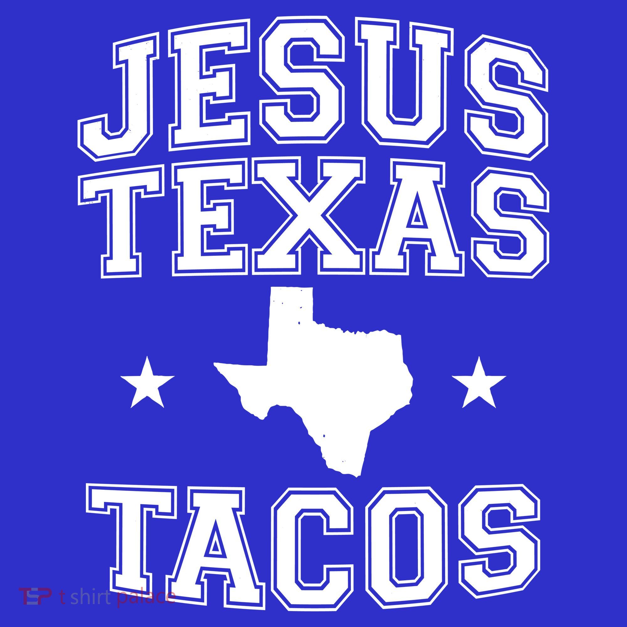 Jesus Texas Tacos Flag State US Vintage Longhorn Texas Retro T-Shirt
