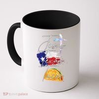 Jesus Texas Tacos Coffee Mug thumb 0