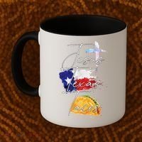 Jesus Texas Tacos Coffee Mug thumb 2