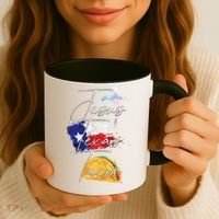 Jesus Texas Tacos Coffee Mug thumb 3